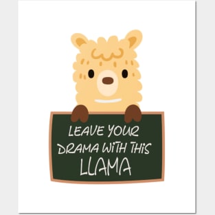 Drama llama Posters and Art